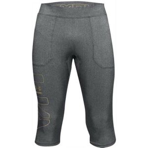 Under Armour - Half Legging Gym Tight - Grijs - Heren