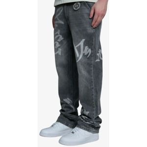 Amicci - Ettore - Spijkerbroek - Light Washed - Wide Leg Pasvorm