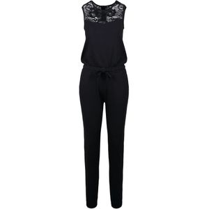 Urban Classics Jumpsuit dames met blok kanten detail