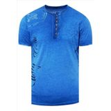 Rusty Neal T-shirt heren indigo- 15241