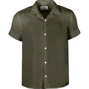 Kronstadt - Ks20007 Ksavery SS Loose Shirt - Army