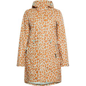 Schmuddelwedda regenparka Dames Pastel Mint Oranje Leeuw