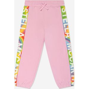 Stella McCartney Meisjes Logo Joggingbroek in Roze