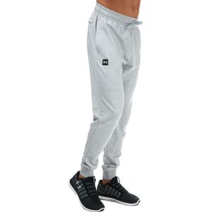 Under Armour - Rival Fleece - Sportbroek - Grijs - Katoenmix - Met Zakken