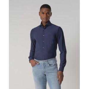 Dutch Dandies Windsor solid overhemd met lange mouwen