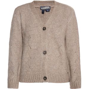 Dreimaster - Vest - Modder Melange - Dames