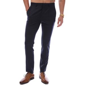 Hugo Boss - Hesten232X - Broek - Blauw - Slanke Pasvorm