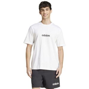 Adidas - Heren Linear - T-shirt - 100% Katoen - Korte Mouwen