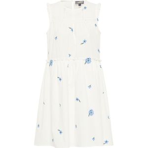 DreiMaster - Midi-jurk - Wit - Dames - Wol