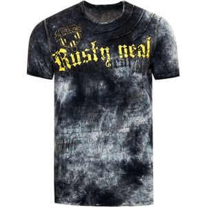 Rusty Neal - T-shirt - Tie Dye Batik - Heren