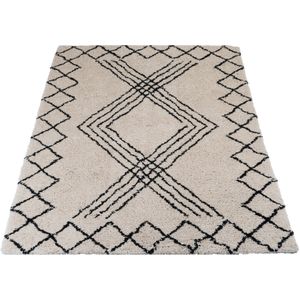 Veer Carpets Vloerkleed jim cream 160 x 230 cm