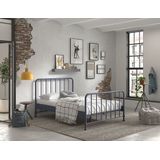 LUCEVI - Bronxx Bedx200cm - Blue Denim