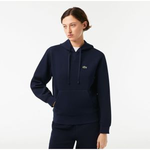 Lacoste - Loose Fit Hoodie - Katoenmix - Navy