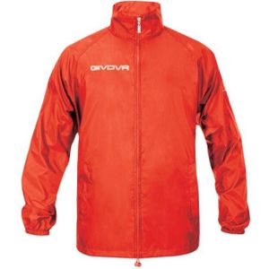 Givova - Regenjas - Effen - 100% Polyester - Met Lange Mouwen - 2 Zijzakken