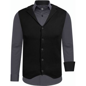 Shirt met vest set van 2