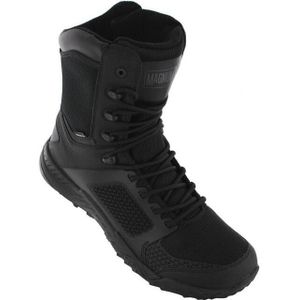 Magnum - Heren Drum Logo Mid Cut Tactische Schoenen - Zwart - Nylon