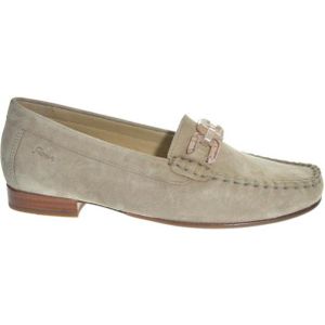 Sioux - CORTIZIA-724 - Instappers - Beige - Suede - Rubber Zool