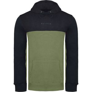 Devote London - Rafola - Hoodie - Zwart/Olijf