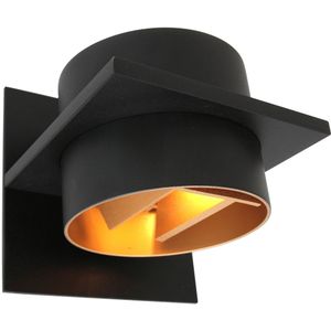 Steinhauer Moderne wandlamp - metaal modern g9 l: 14cm voor binnen woonkamer eetkamer zwart