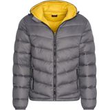 Cappuccino Italia Hooded winter jacket antraciet