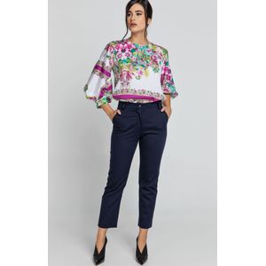 Gabardine Broek - Donkerblauw - Slim Fit