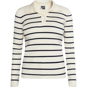 Dreimaster - Gebreide Trui - Gebroken Wit/Goud - Dames