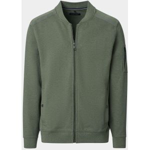 Casamoda - Sweatjacke - Groen - Vest - 454476600/325