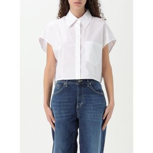 Geknipte Katoenen Poplin Blouse