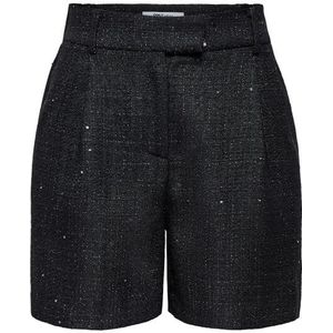 Only Onlinda life hw sequin boucle shorts tlr -