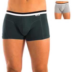 Pack-2 Boxers Unno Basic ademende stof D05H2 heren