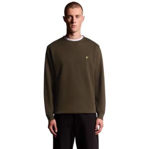 Lyle & Scott - Mid Layers Crew Neck Sweatshirt - Bruin - Katoen