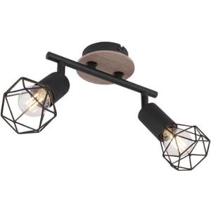 Globo Moderne kooi plafondlamp | 2-lichts | e14 | ideaal voor woon- en eetkamer