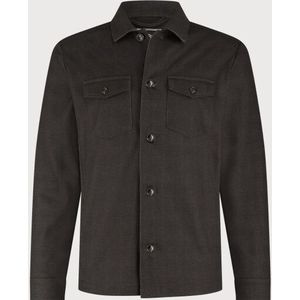 Blue Industry Het ruitmotief overshirt met knoopsluiting |