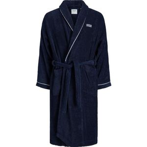 Jack & Jones - JACPIPING BATHROBE - Badjas - Navy Blazer