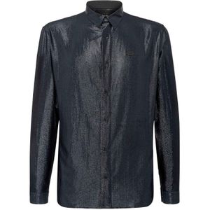 Philipp Plein - LS Skull - Overhemd - Zwart