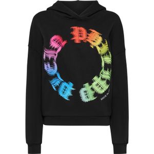 Philipp Plein - Hooded Sweatshirt Gothic Plein - Fleece Hoodie - Zwart