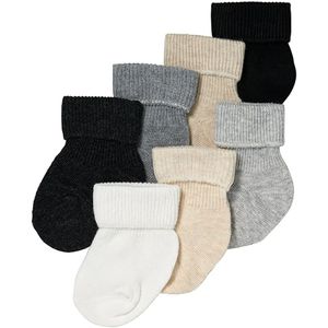 Apollo Baby sokken basic sokjes jongens & meisjes giftbox 7-pack
