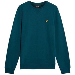 Lyle and Scott Vog crewneck sweatshirt petrol