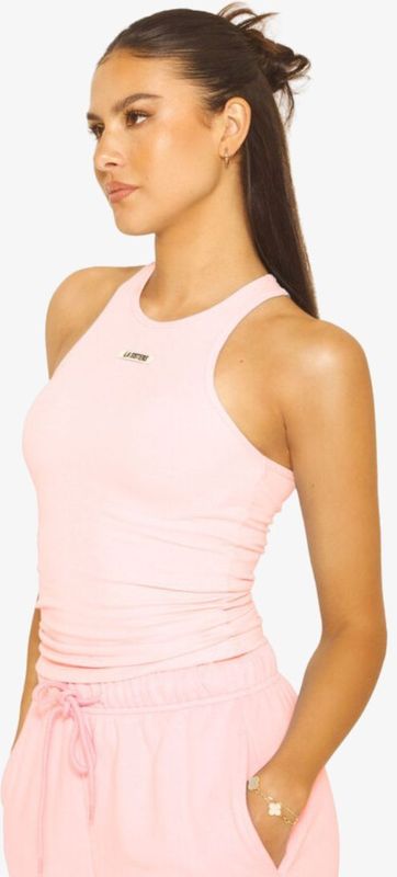LA Sisters Dames singlet essential roze