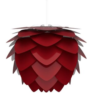 Umage Aluvia medium hanglamp ruby red met koordset wit Ø 59 cm