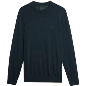 Lyle and Scott - KN2121VC - Merino Trui - Tonal Eagle