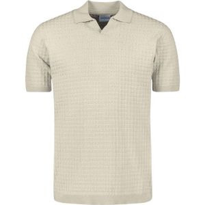 No Excess - Pullover Short Sleeve Polo - Cement - Poloshirt