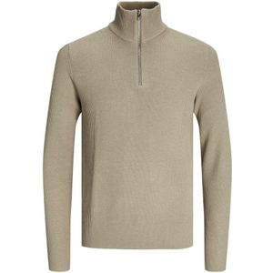 Jack & Jones jjeperfect knit half zip sn 12257773 crockery