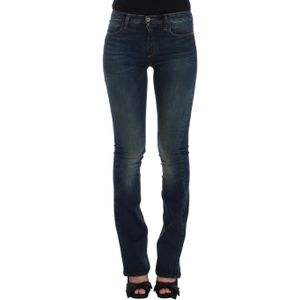 Costume National Dames spijkerbroek met blauwe rechte pijpen