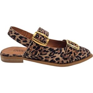 DWRS - Port Isabel - Sandalen - Beige - Suède met Gespen