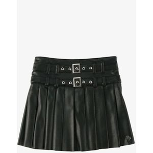 Guess Meisjes rok pu midi zwart