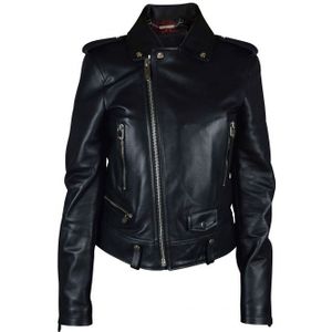 Philipp Plein - Perfecto - Leren Jas - Zwart