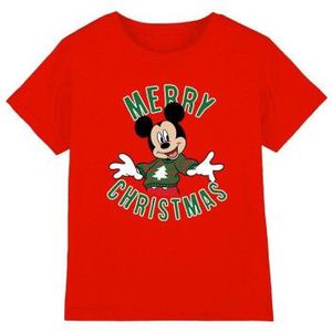 Disney Kinderen/kinderen mickey mouse kerst trui t-shirt