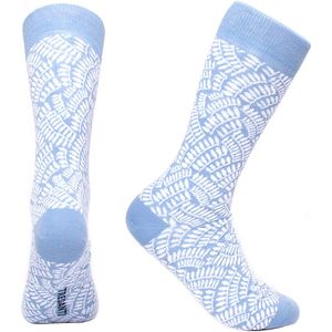 Tresanti Cori | socks with fern pattern | lilac