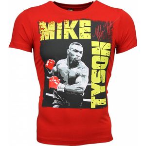 Local Fanatic T-shirt mike tyson glossy print